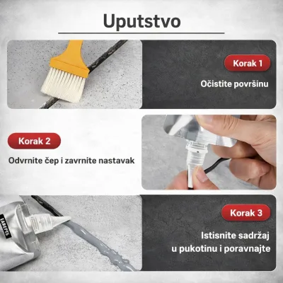 Lako nanošenje bez alata