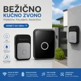 DoorBell Bežično zvono - bez bušenja i kablova
