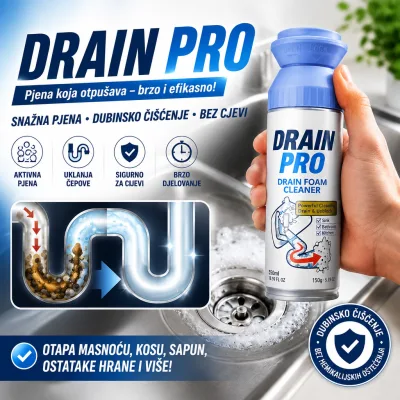 DrainPro – Pjena za odvode