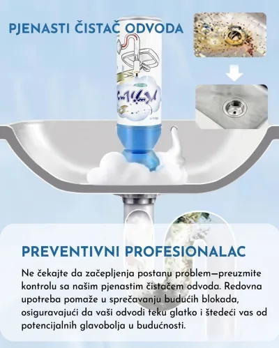 DrainPro – Pjena za odvode - Slika 5