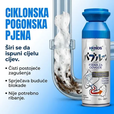 Aktivna pjena koja dopire tamo gdje obična sredstva ne mogu