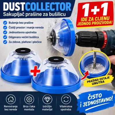 DustCollector Sakupljač prašine za bušilicu 1+1