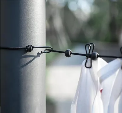 FlexiDry Fleksibilna špaga za sušenje odjeće, sa ugradjenim štipaljkama