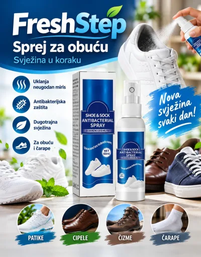 FreshStep Sprej za obuću - svježina u koraku - Slika 1