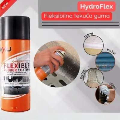 HydroFlex – Fleksibilna tekuća guma u spreju za brzo zaptivanje