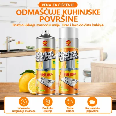 KitchenCleaner Pjena za kuhinjske uređaje i posuđe - Slika 6