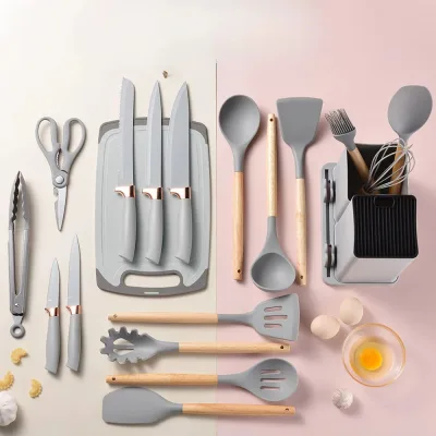 Silikonski kuhinjski set od 19 dijelova KitchenPro - Slika 6