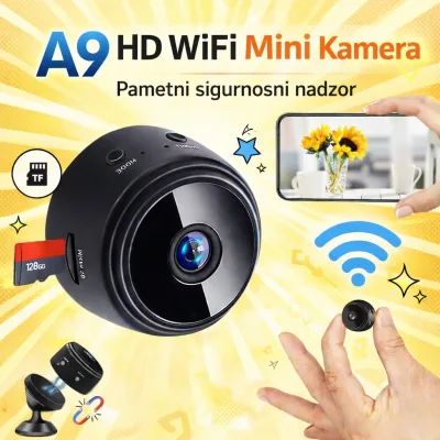A9 HD WiFi Mini Kamera – Pametni sigurnosni nadzor - Slika 1