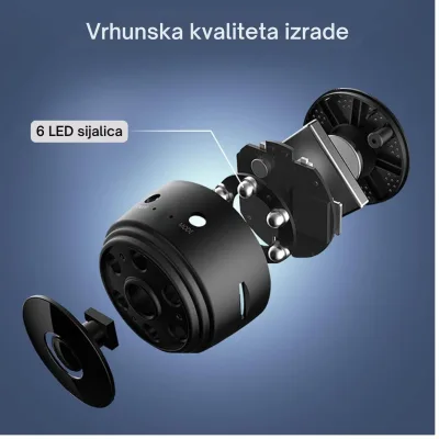 A9 HD WiFi Mini Kamera – Pametni sigurnosni nadzor - Slika 3