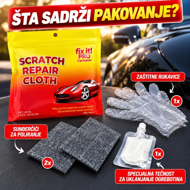 Zaboravite na skupe popravke i lakirere