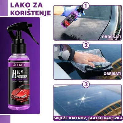 NanoSpray – 3 u 1 zaštitni sprej i premaz za automobil (100 ml) - Slika 4