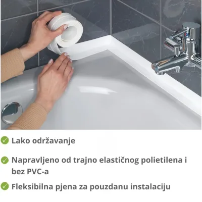 Jednostavno postavljanje trake u 3 koraka