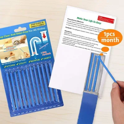 SaniSticks, 24-dijelni set štapića za čišćenje odvoda 1 + 1 GRATIS - Slika 4