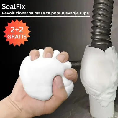 SealFix – Univerzalna masa protiv curenja i pukotina (2+2 GRATIS) - Slika 1