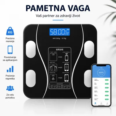 SmartBody – Pametna bluetooth vaga