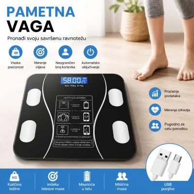 SmartBody – Pametna bluetooth vaga - Slika 6