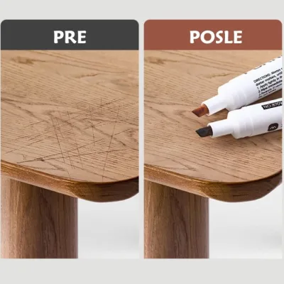 Komplet za popravak drvenih površina (6 markera + 6 voštanih štapića) | WoodCare - Slika 6