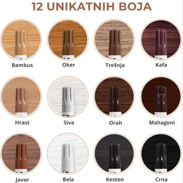 Uklonite oštećenja i vratite sjaj svom starom namještaju!