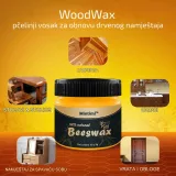 WoodWax, pčelinji vosak za obnovu drvenog namještaja, parketa ili laminata 1+1 Gratis