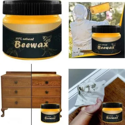 WoodWax, pčelinji vosak za obnovu drvenog namještaja, parketa ili laminata 1+1 Gratis - Slika 2