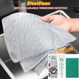 SteelClean, snažne krpe za uklanjanje tvrdokornih nečistoća (5 komada) 🎁🧼 Poklon pasta za poliranje i čišćenje metala